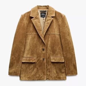 ZARA SUEDE BLAZER